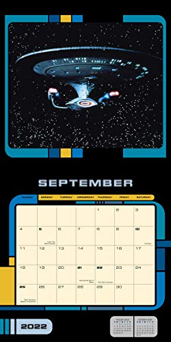 STAR TREK NEXT GENERATION 2022 WALL CALENDAR