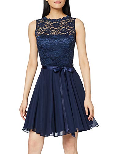 Swing Vestido Mujer, Azul (marine), 36