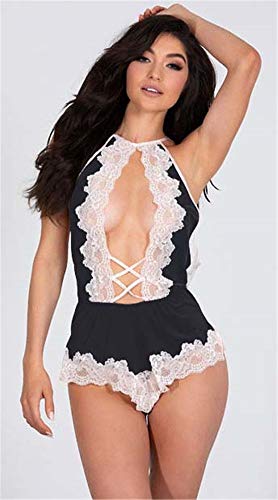 SxyBox Bodysuit Lenceria,Sexy Body para Mujer,Erotica Atractiva Ropa De Encaje Ropa Interior