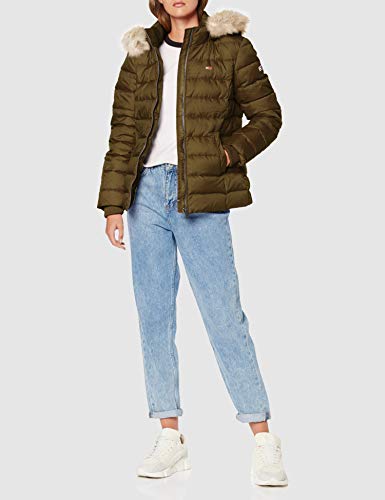 Tommy Hilfiger Essential Chaqueta, Grün (Capers 308), X-Small para Mujer