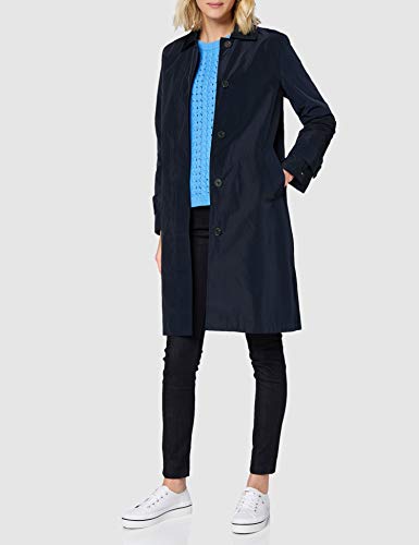 Tommy Hilfiger Molly SB Mac Abrigo, Azul (Blue Dw5), Talla única (Talla del Fabricante: XXX-Large) para Mujer