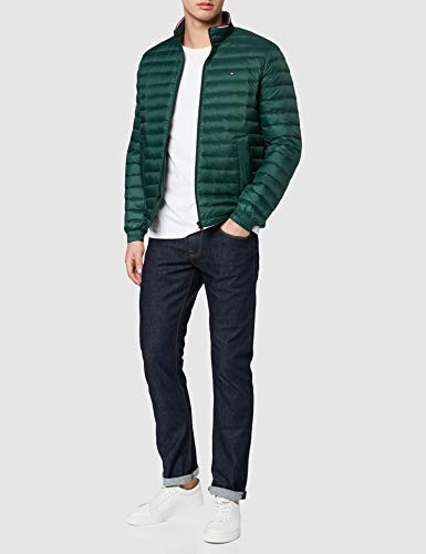 Tommy Hilfiger Packable Down Jacket Chaqueta, (Pine Grove Ljr), X-Small para Hombre