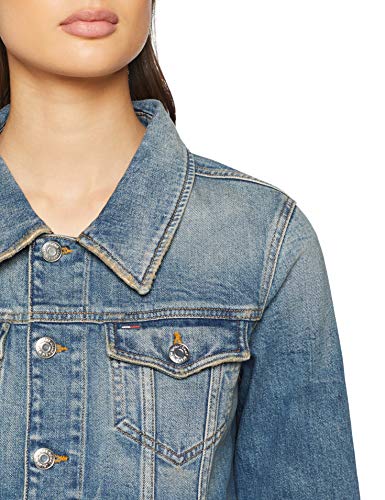 Tommy Hilfiger Regular Trucker Chaqueta vaquera, Azul (Us Idol 2 Md Bl Rg D 911), X-Small para Mujer