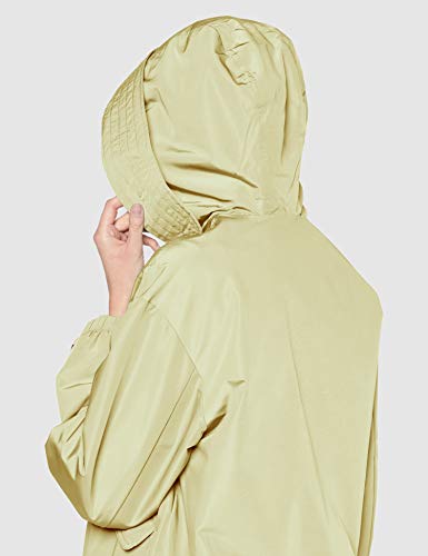 Tommy Hilfiger Saba Short Packable Windbreaker Chaqueta Impermeable, Amarillo (Golden Haze 793), Large para Mujer