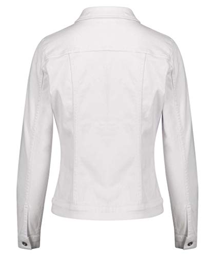 Tommy Hilfiger Verona Jkt Clr Chaqueta Vaquera, Blanco (Classic White 100), 42 (Talla del Fabricante: 10) para Mujer