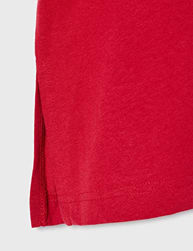 Ulla Popken V-Ausschnitt, Camiseta para Mujer, Rojo (Rot 51), 60/62