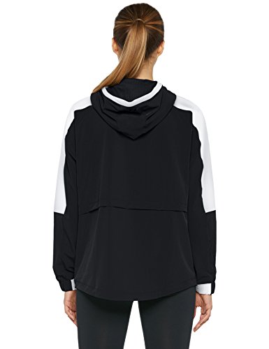 Under Armour 12.1 Storm Woven Anorak Camiseta de Manga Larga, Mujer, Negro (001), S