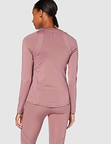 Under Armour Rush Camisa de Manga Larga, Mujer, Rosa, SM