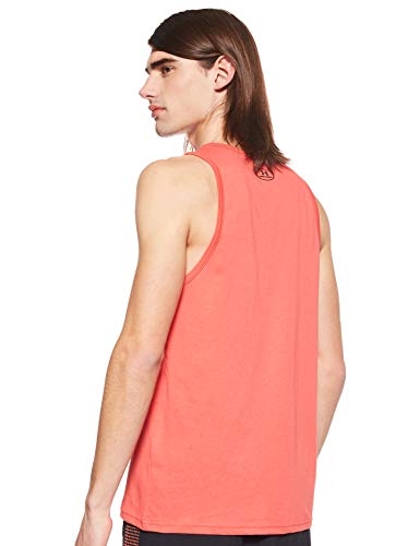 Under Armour Sportstyle Logo Tank, Camiseta Sin Mangas Hombre, Rojo (Martian Red/Martian Red 646), XL