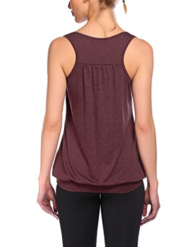 UNibelle Camisetas sin Mangas de Fitness Deportiva de Tirantes para Mujer Yoga Pilates Running S-XXL