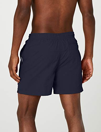 Urban Classics Block Swim Shorts Bañador de natación, Azul Oscuro), L para Hombre