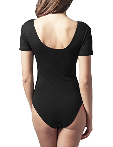 Urban Classics Ladies Stretch JB Jersey Body, Negro (Black 7), L para Mujer