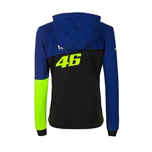 Valentino Rossi Colección Yamaha Dual Sudadera, Unisex, Royal Blue, L