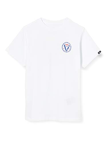 Vans Old Skool V Kids Camiseta, Blanco (White Wht), 4-5 años (Talla del Fabricante: 4) para Bebés