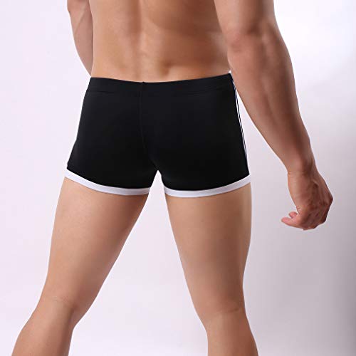 Vectry Bañadores de Natación Pantalones Cortos de Los Hombres de Secado Rápido Playa Surf Pantalones Cortos de Natación Rebajas Bañadores Hombre Traje de Baño Bañador Short Hombre Negro