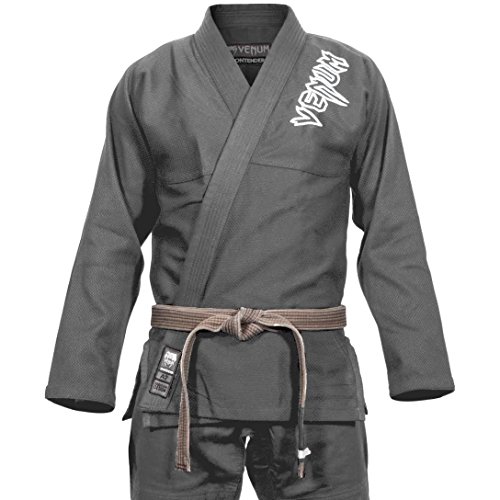 VENUM Contender 2.0 Kimono BJJ GI, Unisex Adulto, Gris, A3