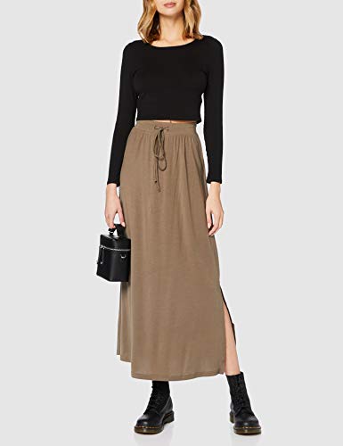 Vero Moda Vmava NW Ancle Skirt Ga Noos Falda, Cuerda Elástica, XS para Mujer