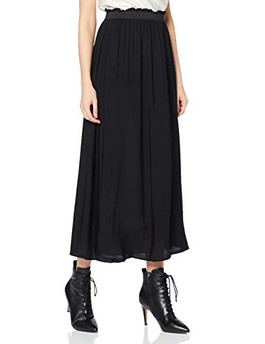 Vero Moda Vmbeauty Ankle Skirt NFS Noos Falda, Negro, XS para Mujer