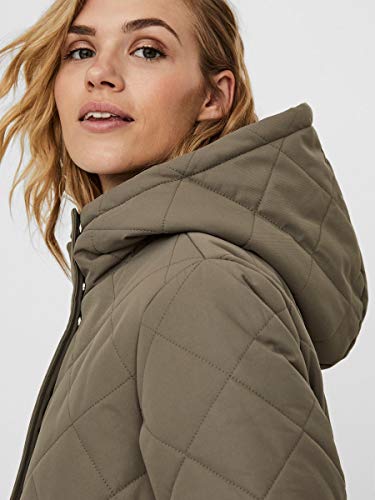 Vero Moda VMLOUISE 3/4 Jacket Anorak, Bungee Cord, XS para Mujer