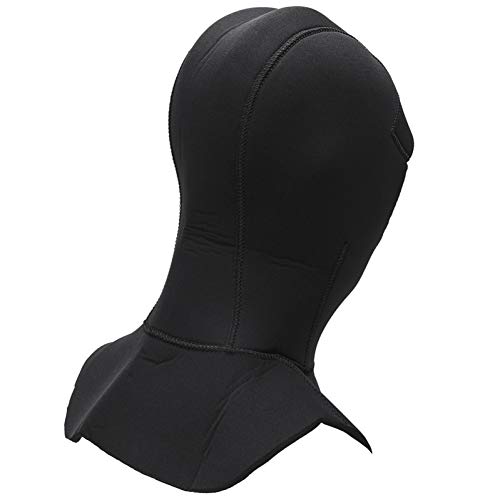 YJDTYM Capucha de Buceo Capucha de Buceo de Neopreno de 5 mm con Hombro Mantener abrigados Gorras Equipo de Snorkel Traje de Neopreno Capucha Surf