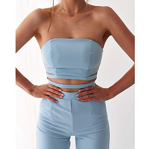 ZODOF Monos De Vestir Mujer Largo Elegante Verano Tallas Grandes Mono de Manga Corta señoras Jumpsuit Monos Mujer Fiesta Playsuits