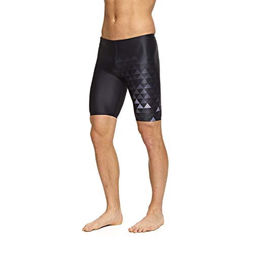 Zoggs Byron Jammer Eco - Bañador para Hombre, Hombre, 404220030, Negro/Multi, UK XS/Waist 30"