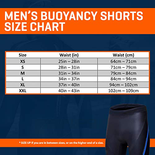 ZONE3 - Buoyancy 5/3 mm Shorts, Color Black, Talla XL