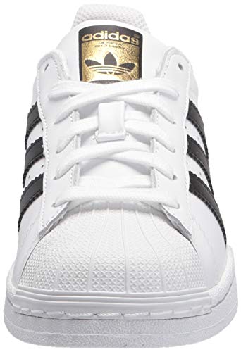 adidas Originals Superstar, Zapatillas Unisex Niños, Blanco (Ftwr White/Core Black/Ftwr White), 38 2/3 EU