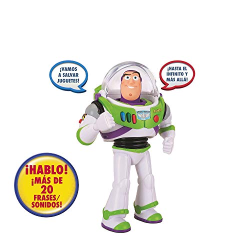 Bizak - Toy Story Figura Articulada Buzz Lightyear con Voz 30 cm