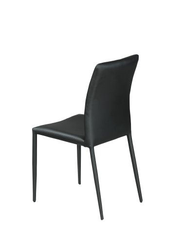 Direct low cost Conjunto 2 SILLAS DE Comedor Oslo - Negro