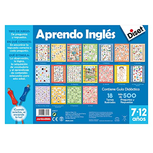 Diset - Lectron Aprendo Inglés - Juego educativo a partir de 7 años