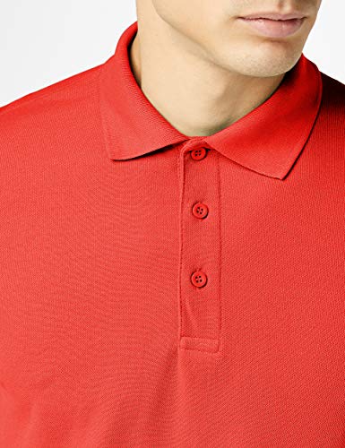 Fruit of the Loom Raglan Sleeve - Polo para hombre, color rojo, talla XX-Large