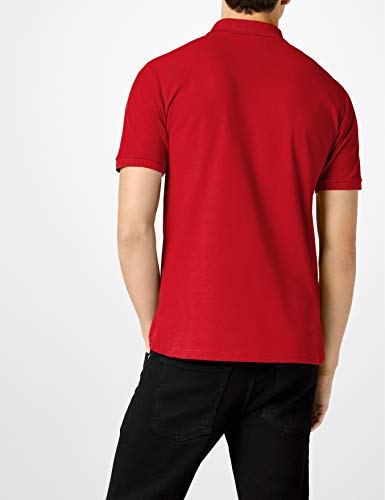 Fruit of the Loom Raglan Sleeve - Polo para hombre, color rojo, talla XX-Large