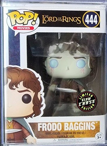 Funko Movies: The Lord of The Rings - Frodo Baggins Limited Edition Chase Pop! Vinyl Figure (Includes Compatible Pop Box Protector Case)