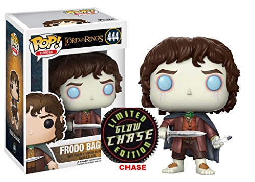 Funko Movies: The Lord of The Rings - Frodo Baggins Limited Edition Chase Pop! Vinyl Figure (Includes Compatible Pop Box Protector Case)