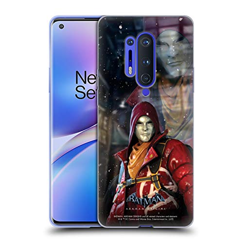 Head Case Designs Licenciado Oficialmente Batman: Arkham Origins Anarky Characters Carcasa de Gel de Silicona Compatible con OnePlus 8 Pro 5G