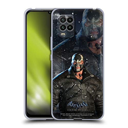 Head Case Designs Licenciado Oficialmente Batman: Arkham Origins Bane Characters Carcasa de Gel de Silicona Compatible con Xiaomi Mi 10 Lite 5G