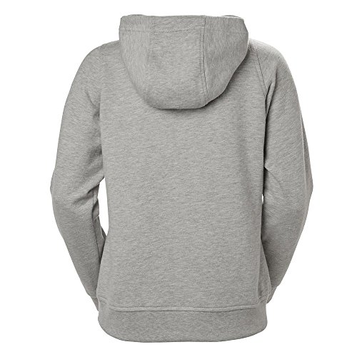 Helly Hansen W HH Logo Hoodie Hoodie, Mujer, Grey Melange, M