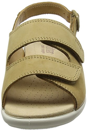 Hotter Easy EXF, Sandalias Abiertas Mujer, Arena Beige, 37.5 EU