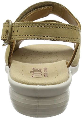 Hotter Easy EXF, Sandalias Abiertas Mujer, Arena Beige, 37.5 EU