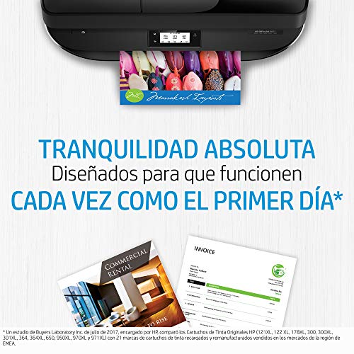 HP 301 CH561EE, Cartucho Original de Tinta Negro , compatible con impresoras de inyección de tinta HP DeskJet 1050, 2540,3050; OfficeJet 2620, 4630; ENVY 4500, 5530