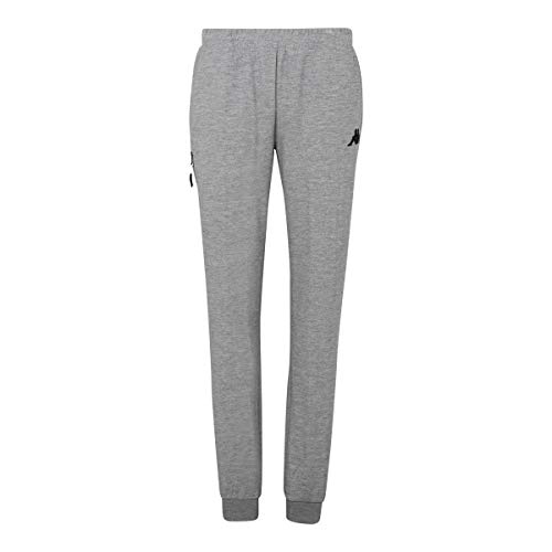 Kappa Chieta Pantalones Largos, Mujer, Gris, XS