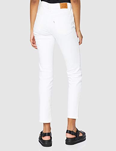 Levi's 724 High Rise Straight Vaqueros, Western White, 28W / 30L para Mujer