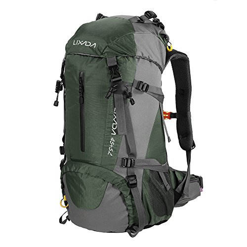 Lixada Mochila de Senderismo 50L/60L/70L Gran Capacidad Mochila de Marcha Trekking Camping Deporte al Aire Libre