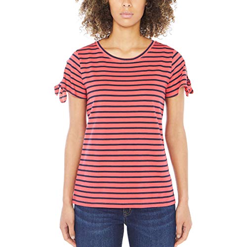 Nautica Ladies' Tie Sleeve Top - Melonberry XX-Large