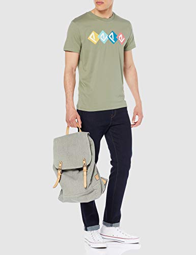 Pepe Jeans Joel Camiseta, Verde (Dark Olive 768), Small para Hombre