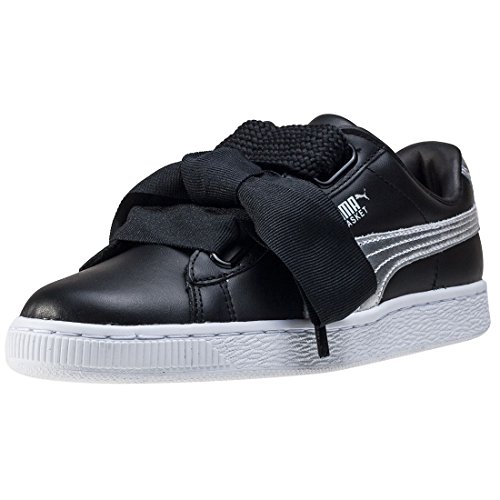 Puma Basket Heart Explosive Mujer Zapatillas Negro 39 EU