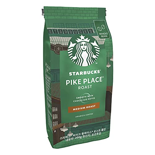 Starbucks Pike Place Café De Grano Entero De Tostado Medio 6 Bolsa de 200g