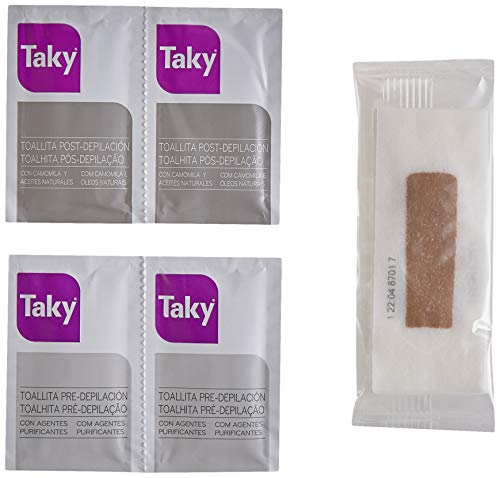 Taky Depilación Banda Facial Chocolate, 20 unidades