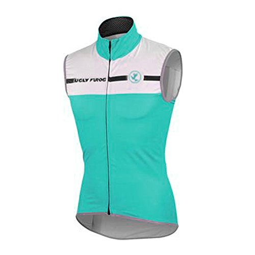 Uglyfrog 2018#26 Ciclismo Hombres Winter with Fleece Cycling Vest de Bicicleta Conjunto de Ropa de Ciclo Chalecos de Manga Corta